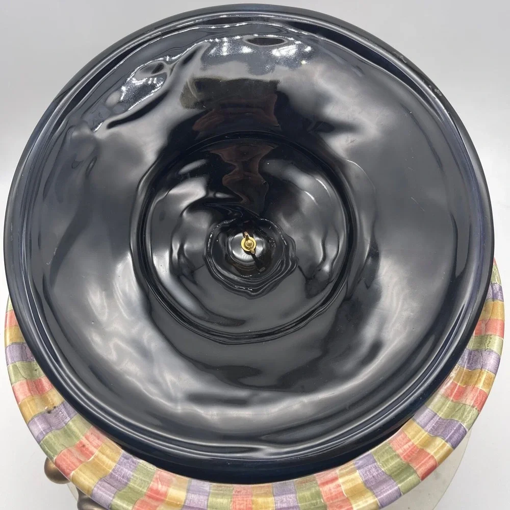 Rare! Mackenzie-Childs Piece De Resistance Lidded‎ Tureen Wonderful Condition - Picture 10 of 13